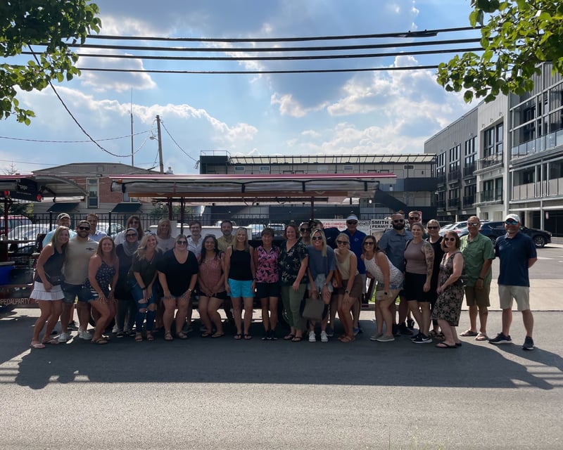 Private Multi-Wagon Pedal Pub Tour in Short North Columbus