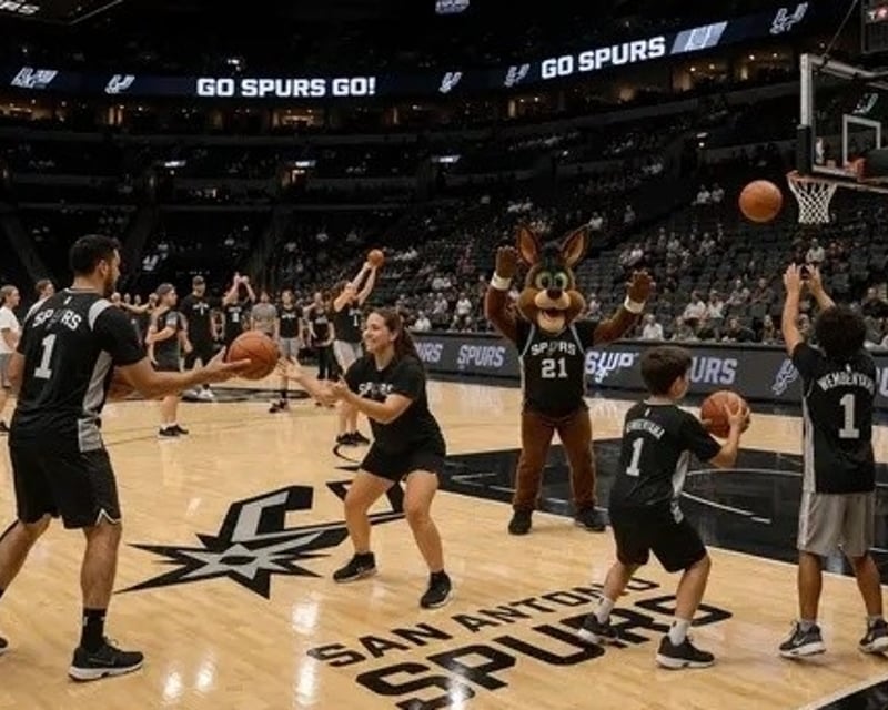 Private Spurs Behind-the-Scenes Arena Tour in San Antonio