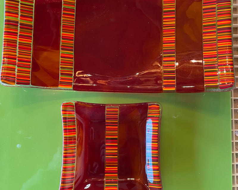 Glass Fusion Class for Two in Granby