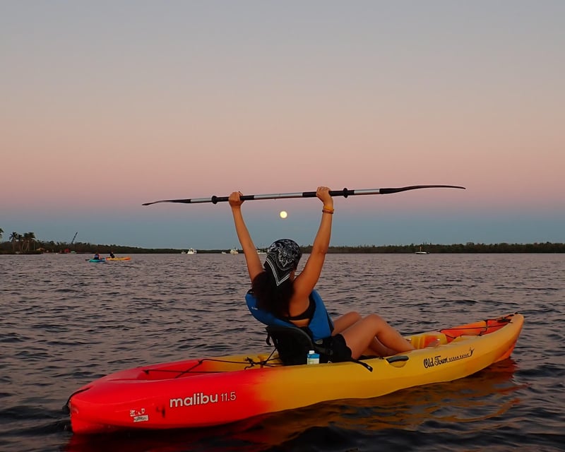 Full Moon Kayak Tour in Cape Coral