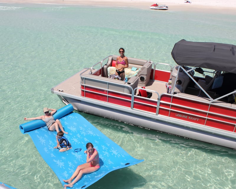 24' Pontoon Rental in Panama City Beach