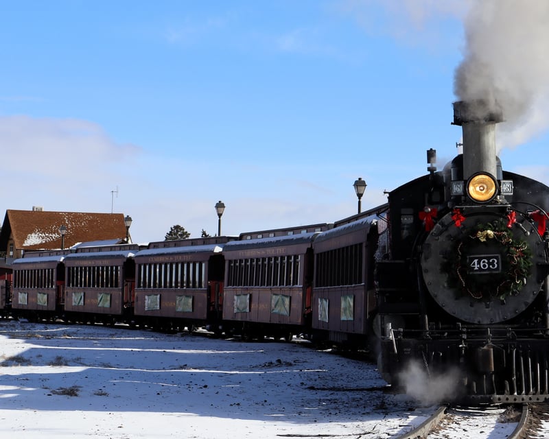 Historic Santa Christmas Train Ride in Antonito, CO
