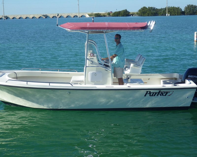 21' Parker Boat Rental in Marathon