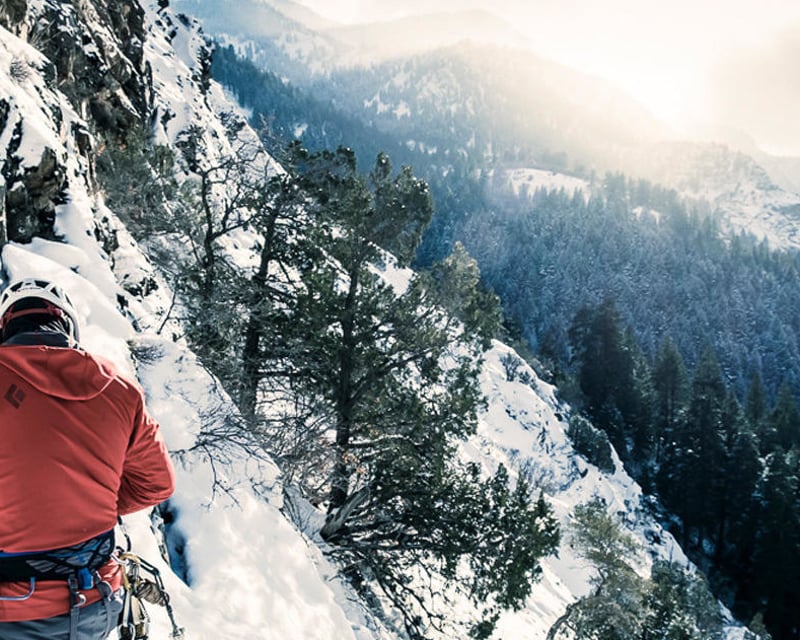 Full-Day Guided Top Rope Ice Climbing in Provo