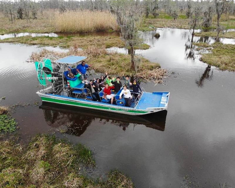 Explore Louisiana on a 4-Hour Airboat Swamp Tour