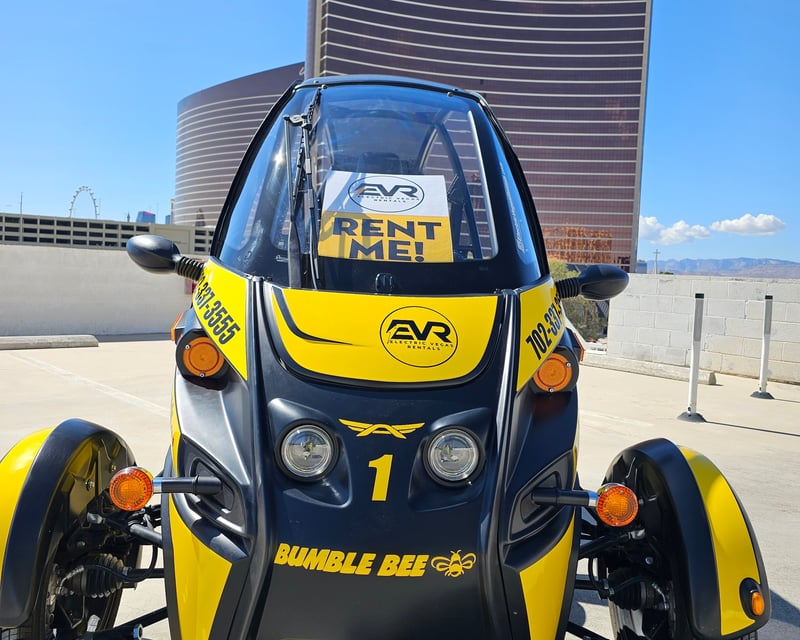 2-Seat Electric Vehicle Rental in Las Vegas