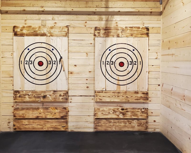 Private Axe Throwing Range in Buffalo