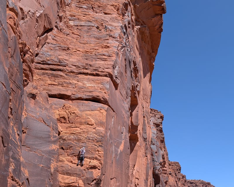 3-Pitch Rock Climbing in Moab