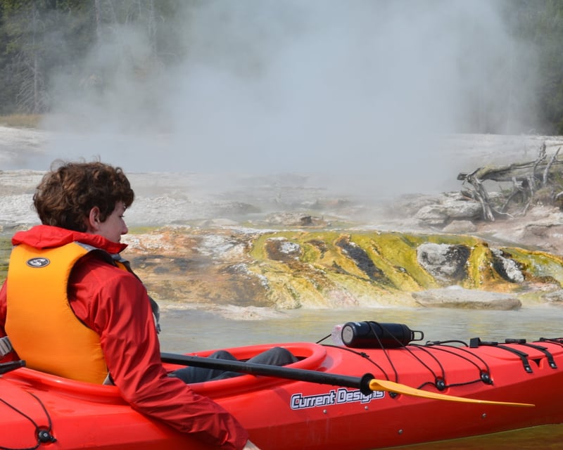 Paddle Geysers & Reach Remote Shoshone Lake