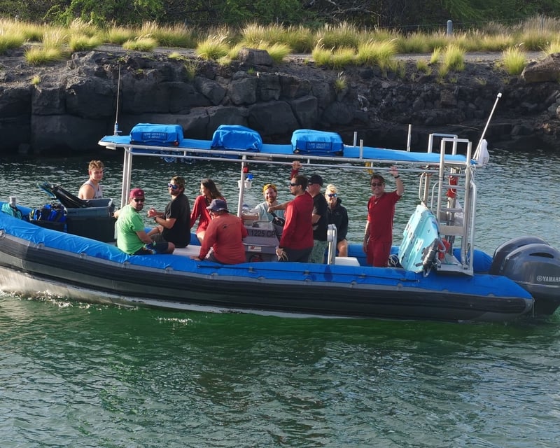 Kona Small-Group Snorkel Tour by Raft