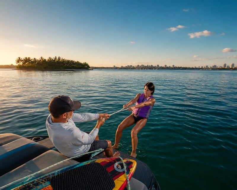 Private Wakesurf & Wakeboarding Lesson in Miami