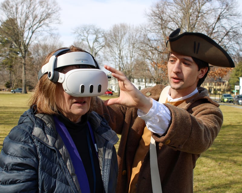 Lexington Battle Green Mixed Reality Guided Tour