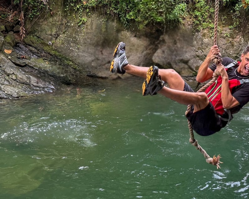Natural Waterslide & Waterfall Hike in El Yunque