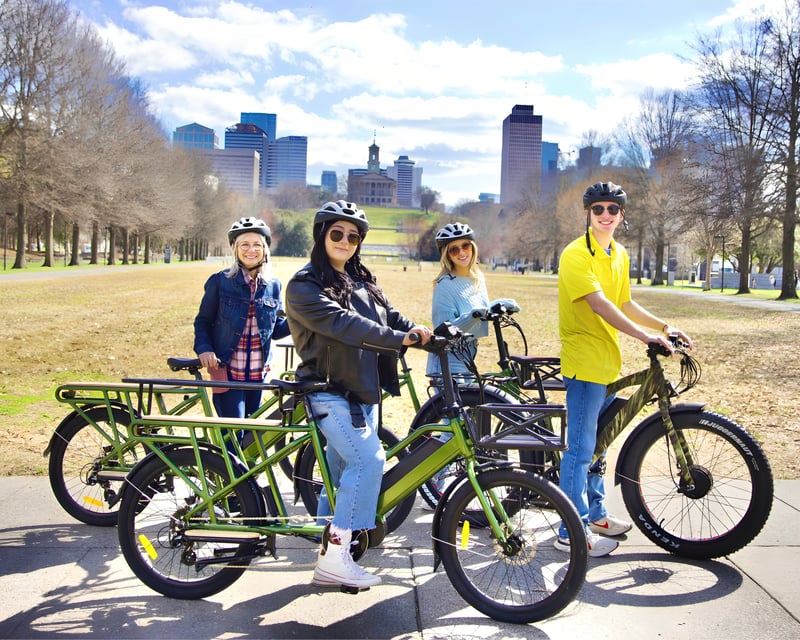 Nashville Historic E-Bike Tour with Live Audio Guide