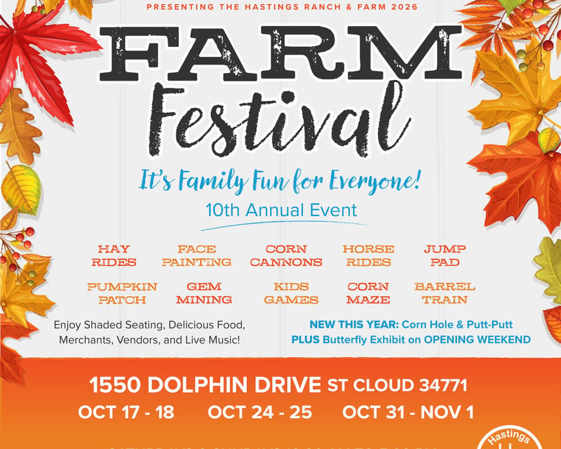 Fall Farm Festival with Animals & Games in Saint Cloud