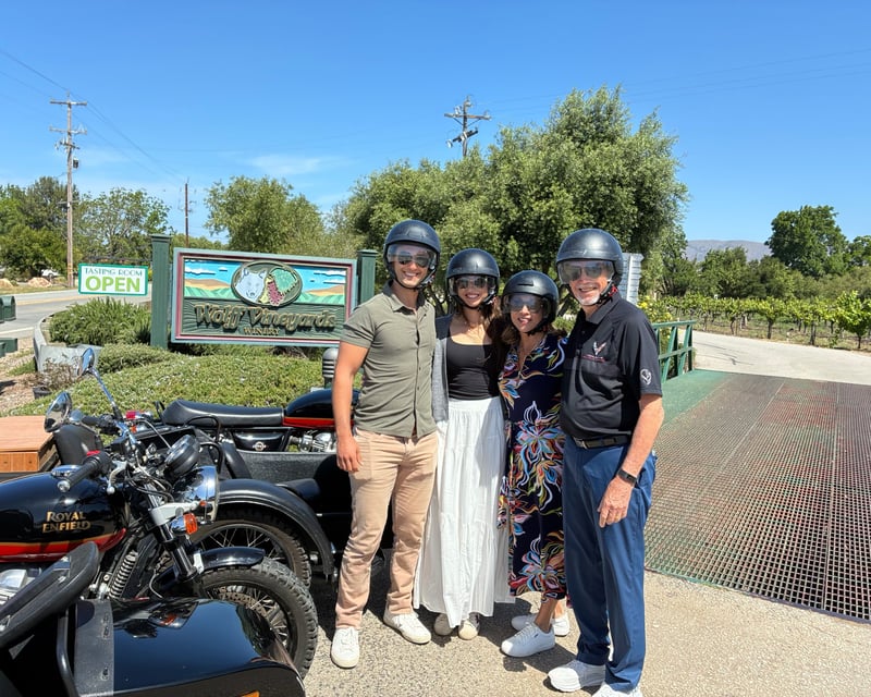 Paso Robles Sidecar Wine Tour