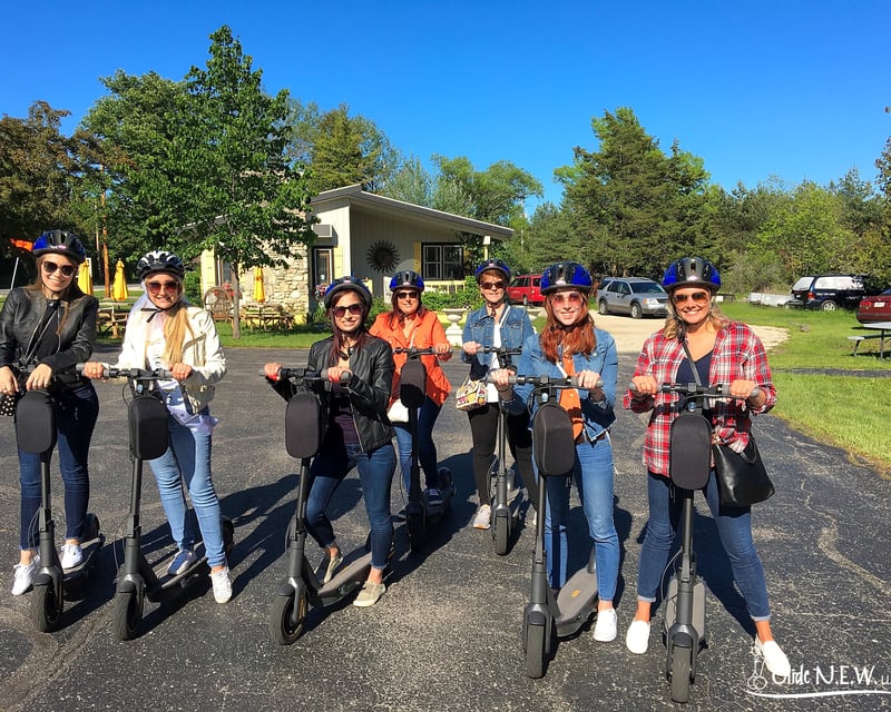 Electric Scooter Tour to Ephraim Wetlands from Fish Creek