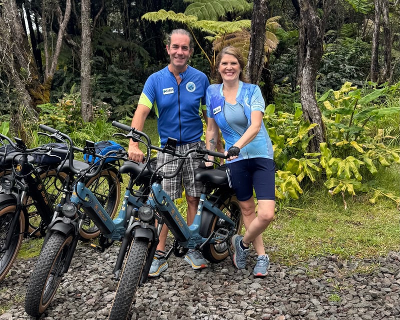Fat Tire E-Bike Tour in Hawaii Volcanoes National Park