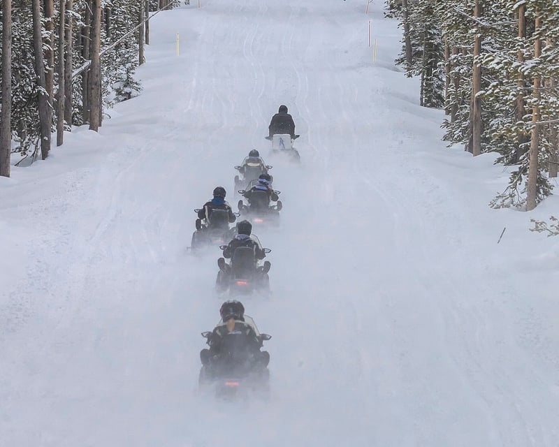 Old Faithful Snowmobile Tour in Yellowstone National Park