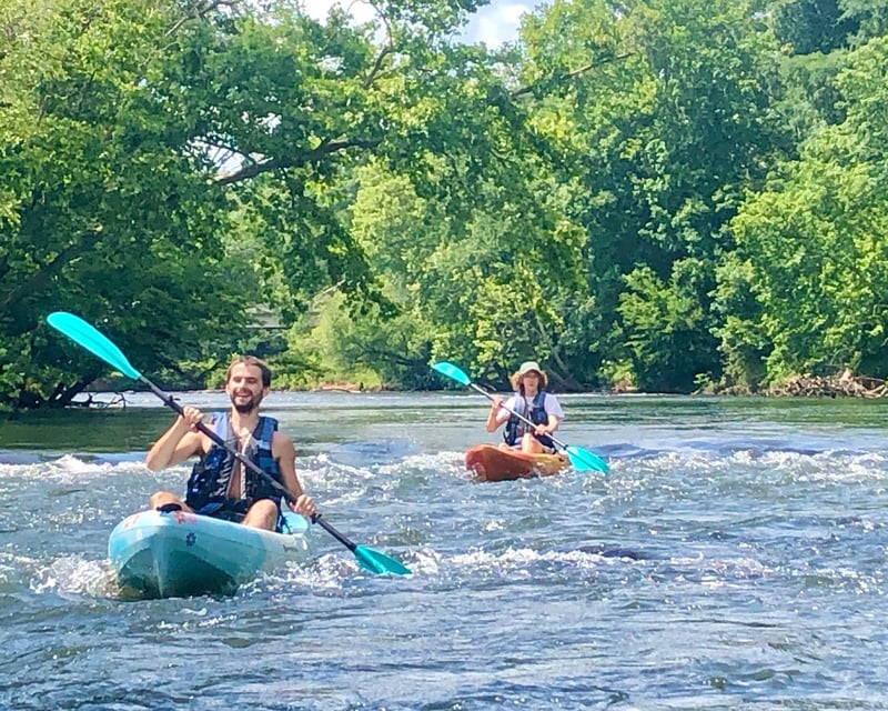 Guided Seven Islands Kayak Trip on the Ocmulgee River