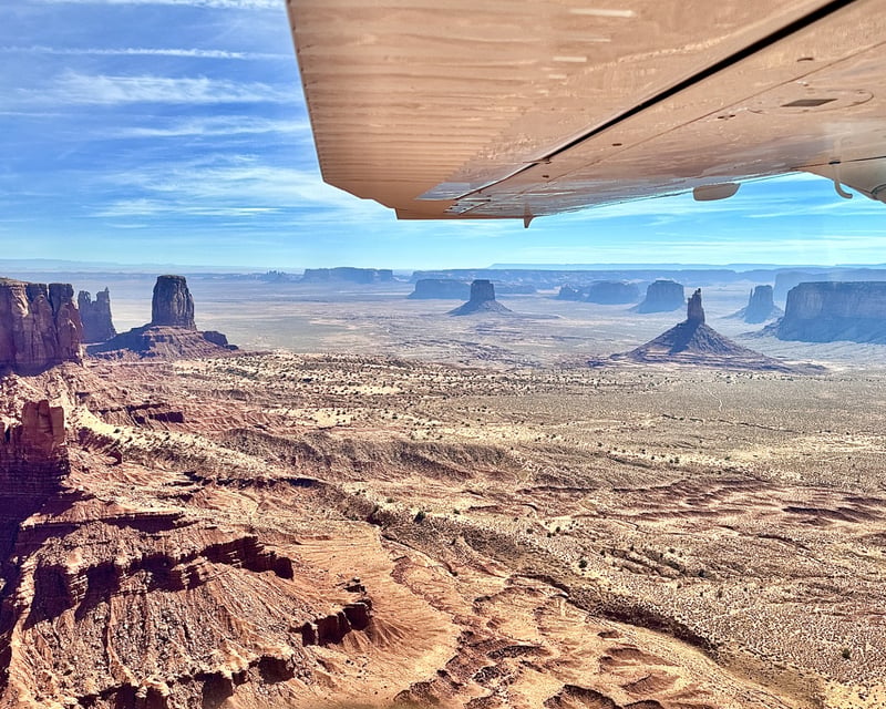 Monument Valley & Rainbow Bridge Scenic Flight from Page