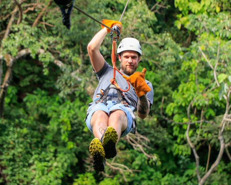 Rainforest Hot Springs & Adventure Day Pass in Guanacaste