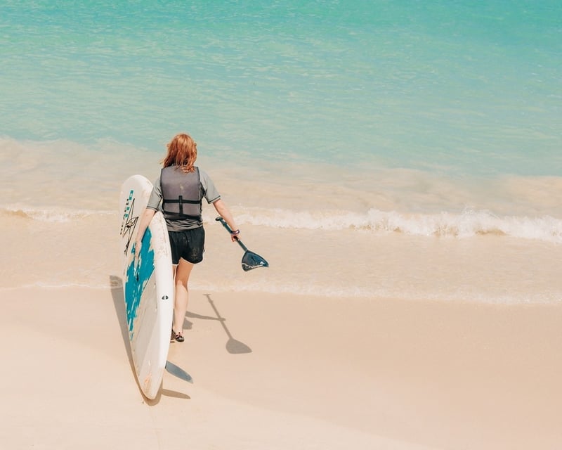 3-Hour Kailua Paddleboard Lesson to Popoia Island