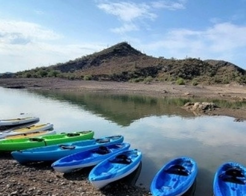 Tandem Kayak Rental at Lake Pleasant Regional Park