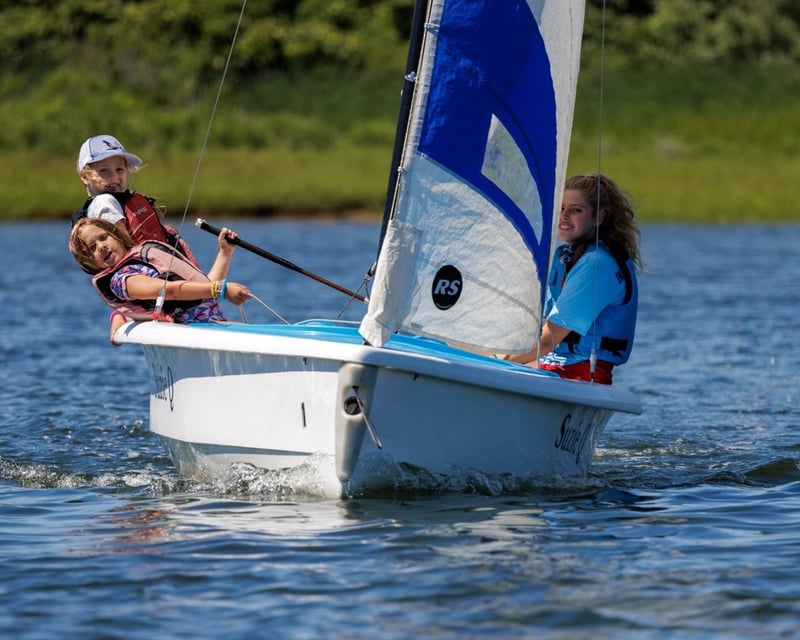 Youth Private Sailing Lesson at Jetties Beach