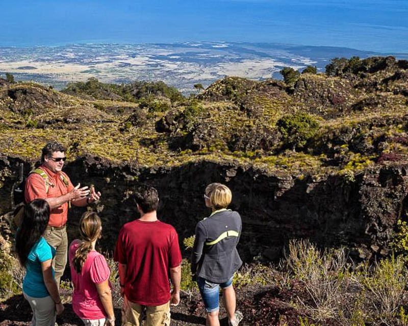 Hualalai Volcano Crater & Lava Tube Hike from Kona