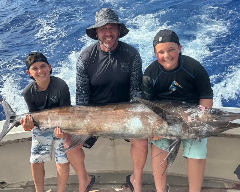 5-Hour Offshore Fishing Charter in Waianae