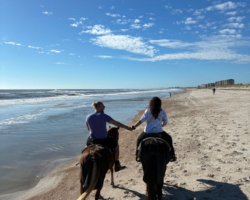 Private Beach Horseback Ride on Amelia Island