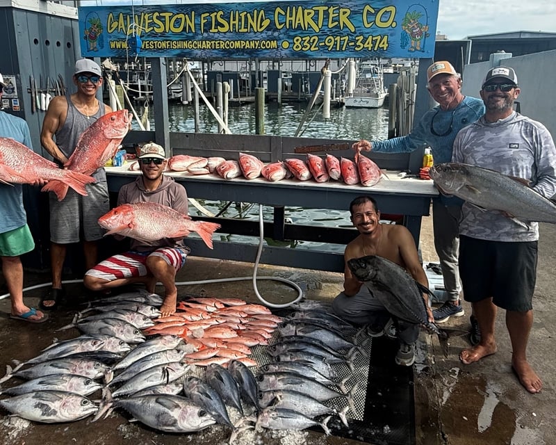 10-Hour Deep Sea Fishing Charter in Galveston