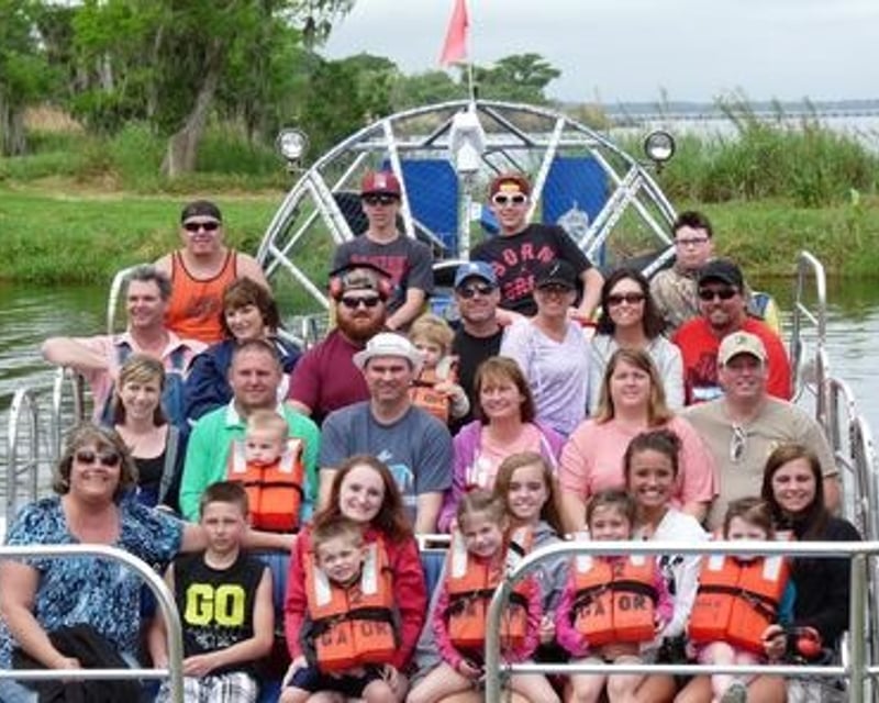 Alligator Airboat Tour of Lake Jesup