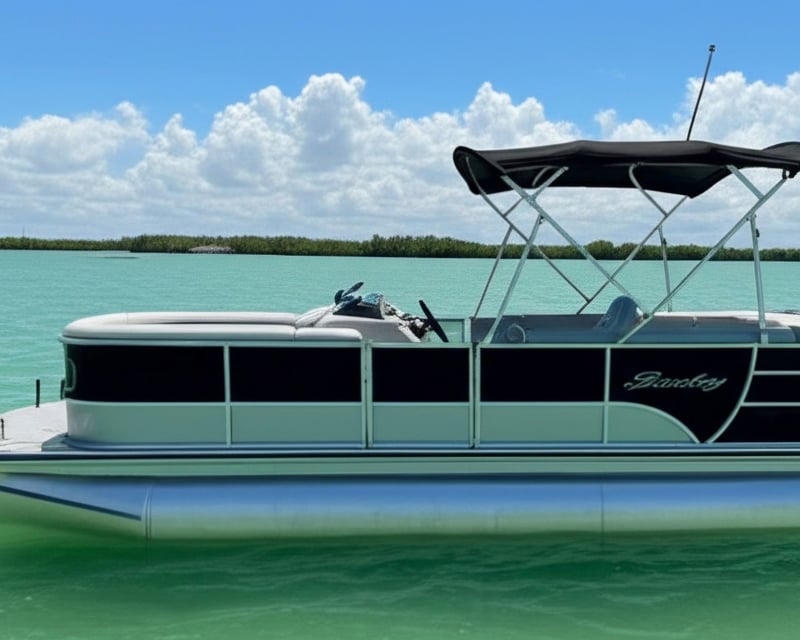 Cruise Sarasota on a 22' Pontoon Boat Rental