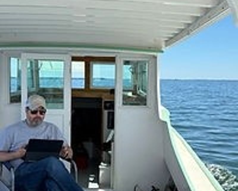 Private 1950s Deadrise Boat Charter in St. Michaels