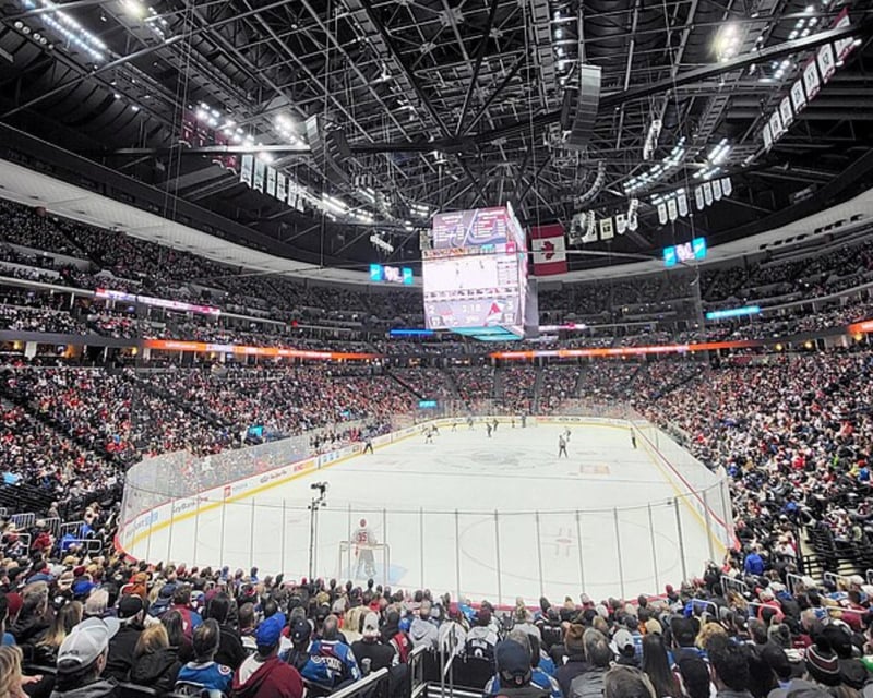 Colorado Avalanche NHL Game at Ball Arena in Denver