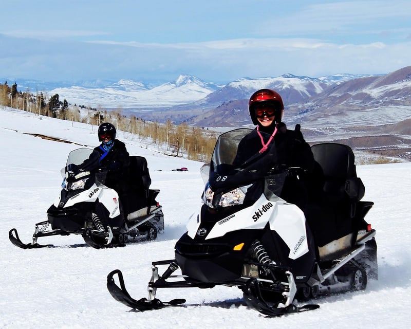 2-Hour Snowmobile & Snow Tubing Tour in Silverthorne