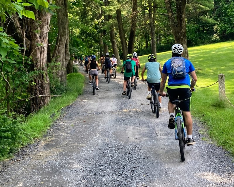Private Gravel Bike Tour in the Upper Delaware River Region