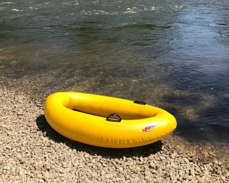 Cannon River 1-Person Mini Raft Rental in Cannon Falls