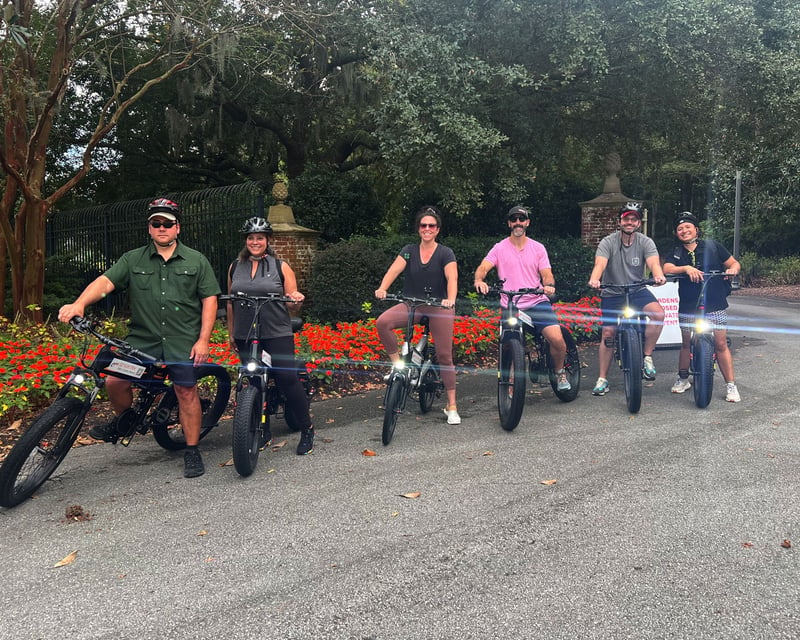 E-Bike Tour to Airlie Gardens in Wilmington