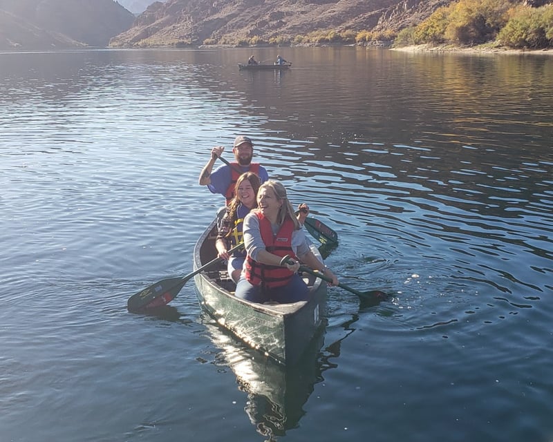 Black Canyon Canoe Rental at Willow Beach Near Hoover Dam