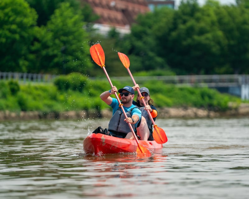 Double Kayak Rental in Georgetown at Key Bridge