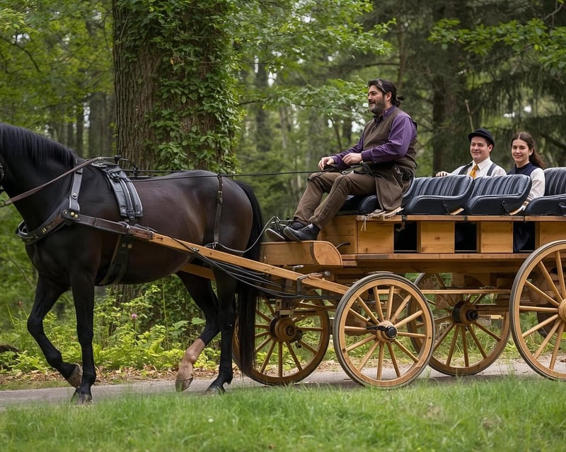 Private Horse-Drawn Sleigh or Wagon Ride in Princeton, MA