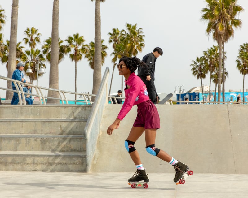 Roller Skate Rental for the Beach Path in Long Beach
