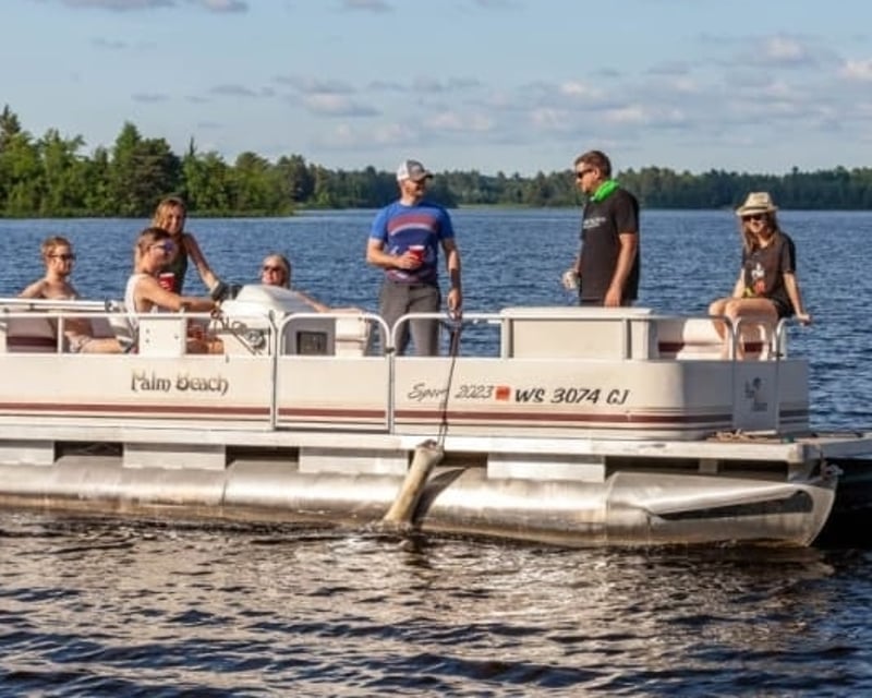 22' Pontoon Rental in Mercer