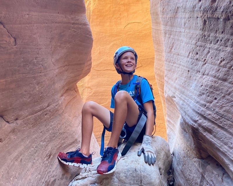 Private Half-Day Entrajo Canyon Canyoneering in Moab