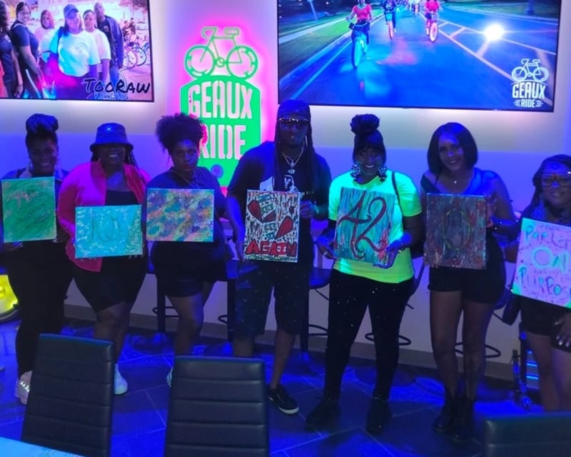 All-Ages Public Paint Session in Downtown Baton Rouge