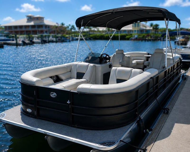26' Tritoon Rental in Punta Gorda