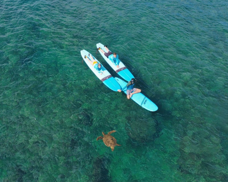 Private Group Surf Lesson at Kalama Park From Wailea